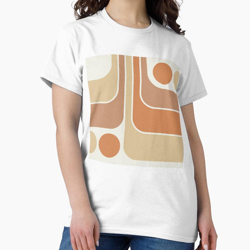 70s Retro Vintage Style Geometric Pattern 144 by tonymagnerart