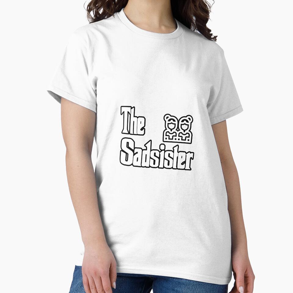 iSalem The sad sister logo funny Gift, T-shirt, Tee by iSalem