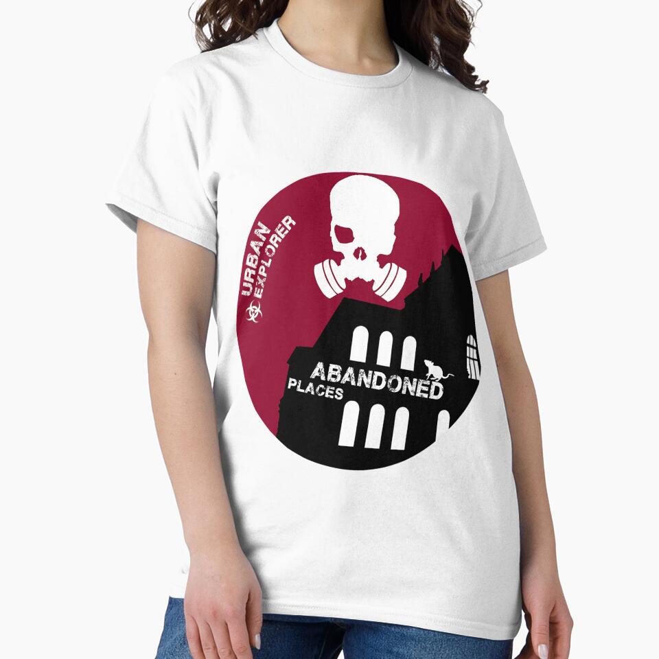 Abandoned Places - Urban Explorer Shirt - t -shirt - tshirt - Abandoned Places Gifts - Abandoned Places Photography by happygiftideas