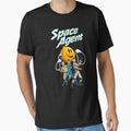Space Agent Heroes Posed for Action by JonesComics