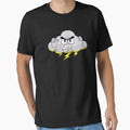 Angry Cloud with Lightning Thunderstorm Weather by perfectpresents