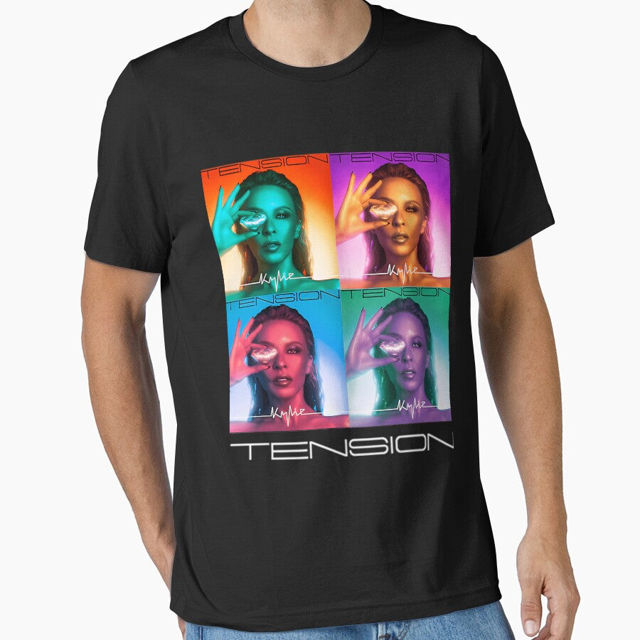 Colorful Album Grid Art For Music Loers For Kylie Minogue Fans by FlashpointMerch