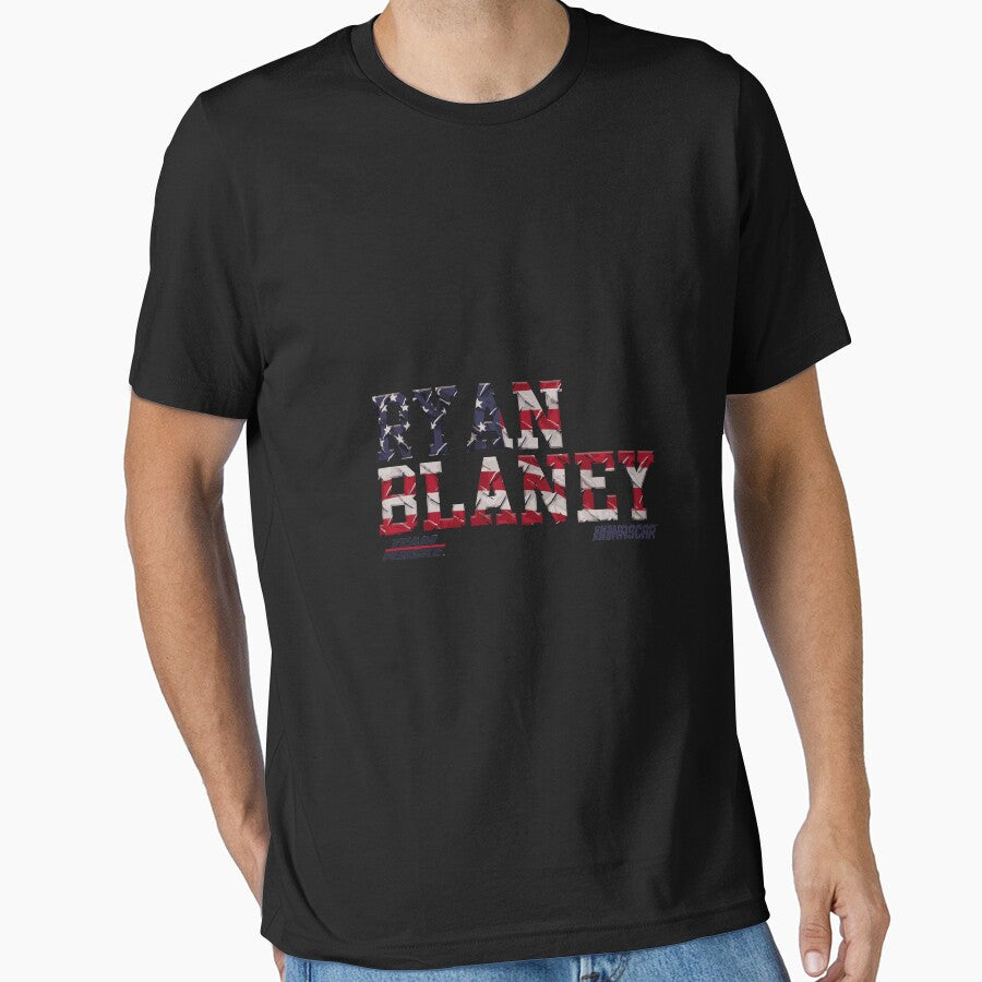 NASCAR - Ryan Blaney - Americana Long Sleeve T-Shirt by merystowe1