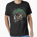 Battlefield Class Skull Army Camo Symbol Game Design Shirt by morkmorksort
