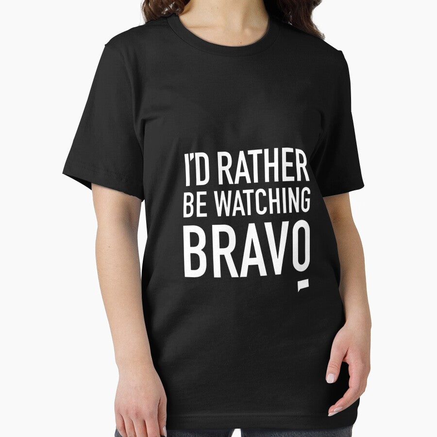 Rather Be Watching Bravo Comfortable Crew Neck by Toralloisa