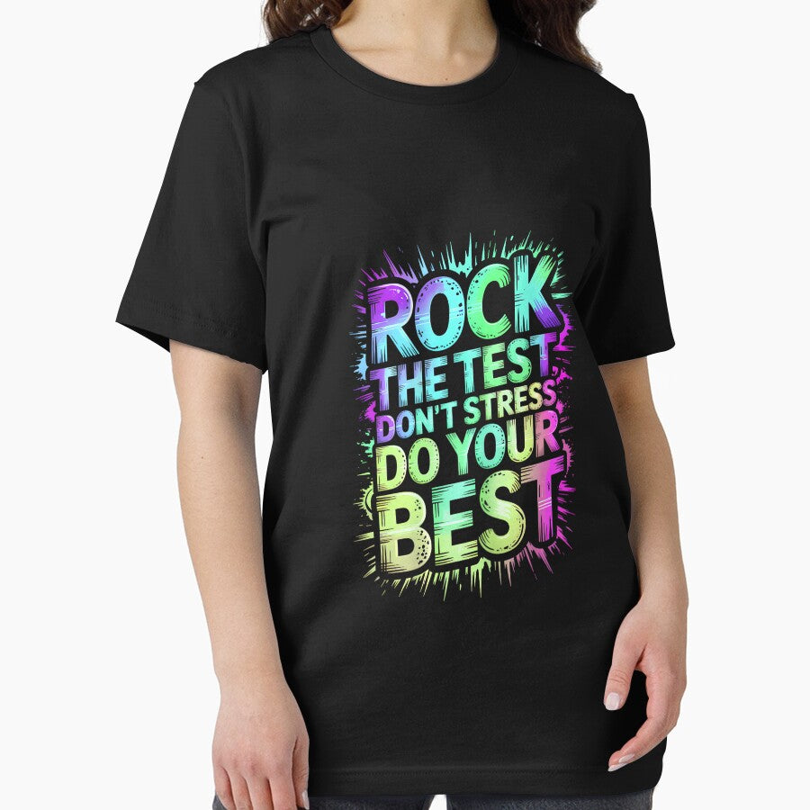 Cool Rock THE Test DO Your Best Teacher ELA Crew Science by FrankIsabel