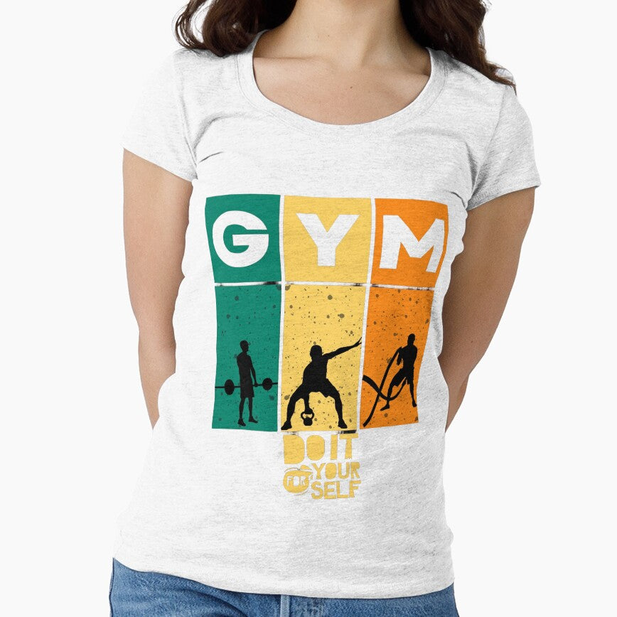 Gym Do It For Yourself Classic T-Shirt by KARSCORP