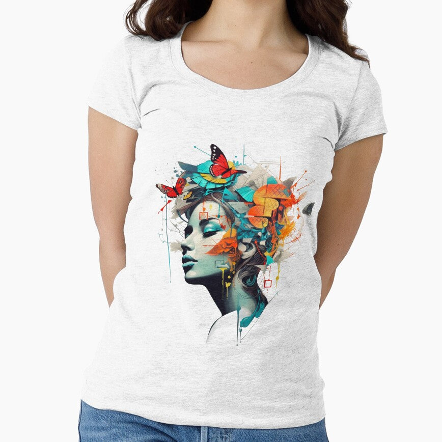 AI Generated Abstract Woman by KARSCORP