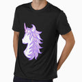 stylish purple unicorn by cpilustra7-