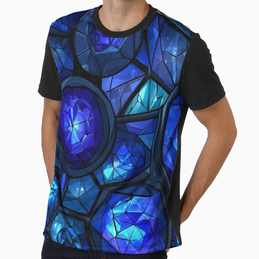 Sapphire Stained Glass by FrostyFrisby