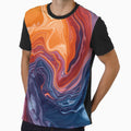 Dual Flame Drift — Modern Fluid Art by EpicGear085