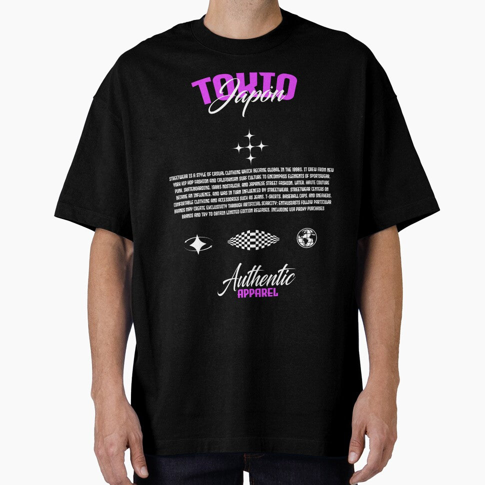 Tokyo Japan Streetwear by NF Designs Studio DTF