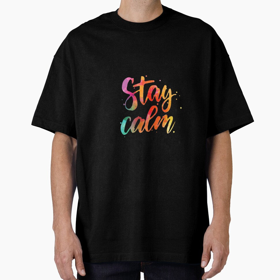 Classic Crew Neck Comfortsoft Stay calm by MatrixCreation