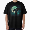 Dark Street Art Urban Gothic Print | Anime Cyberpunk Artwork by Joy-boy-op