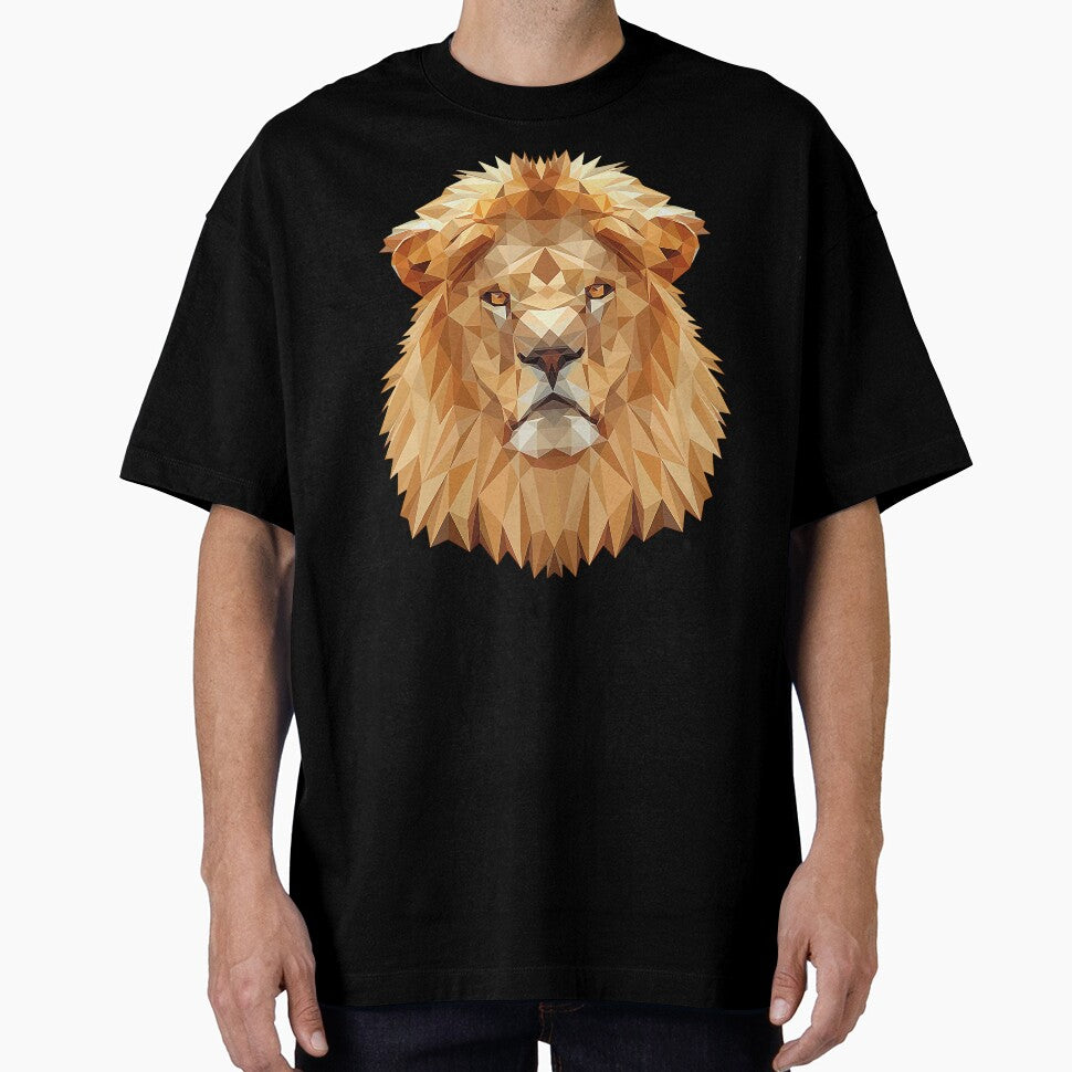 Lion Head Polygon by Fairyjam