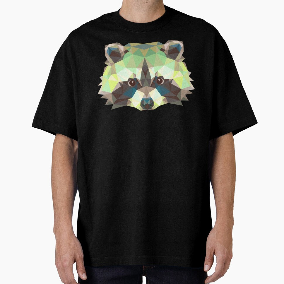 Raccoon Head Triangle by Fairyjam