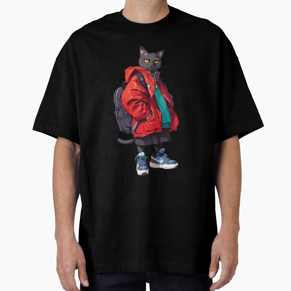 Streetwear Urban Cat by bapupa