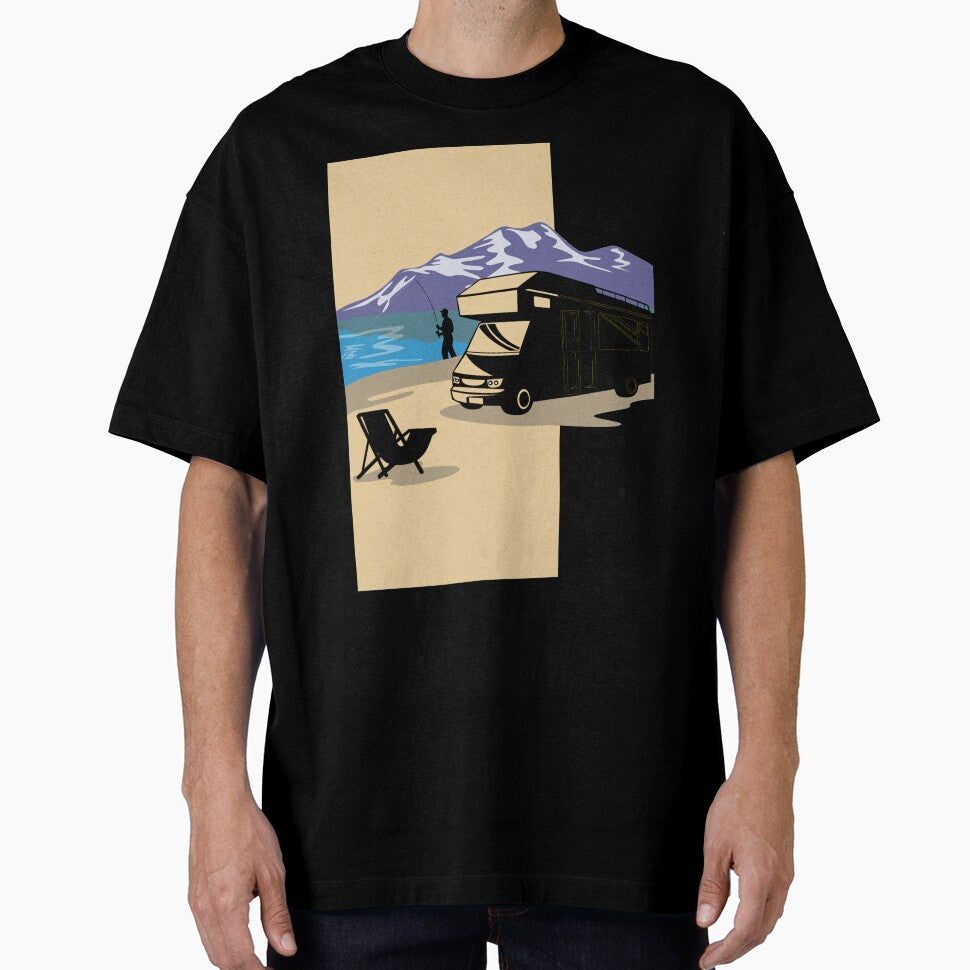 Camping on Wheels - T-shirts, Hoodies and Sweatshirts by TripsandPrints