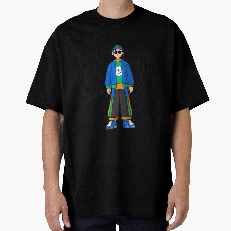 Brook Boy Character Design - Cartoon Illustration by Rangmanch
