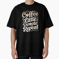 Women's Black Cotton Blend Fit Crew by RoyTill0Art