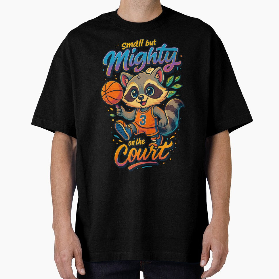 Small but Mighty on the Court | Basketball Crewneck by skkyfaithArtz