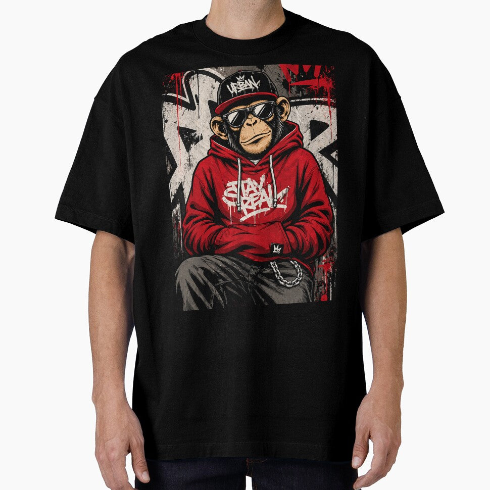 Urban monkey with graffiti style by Imprearte