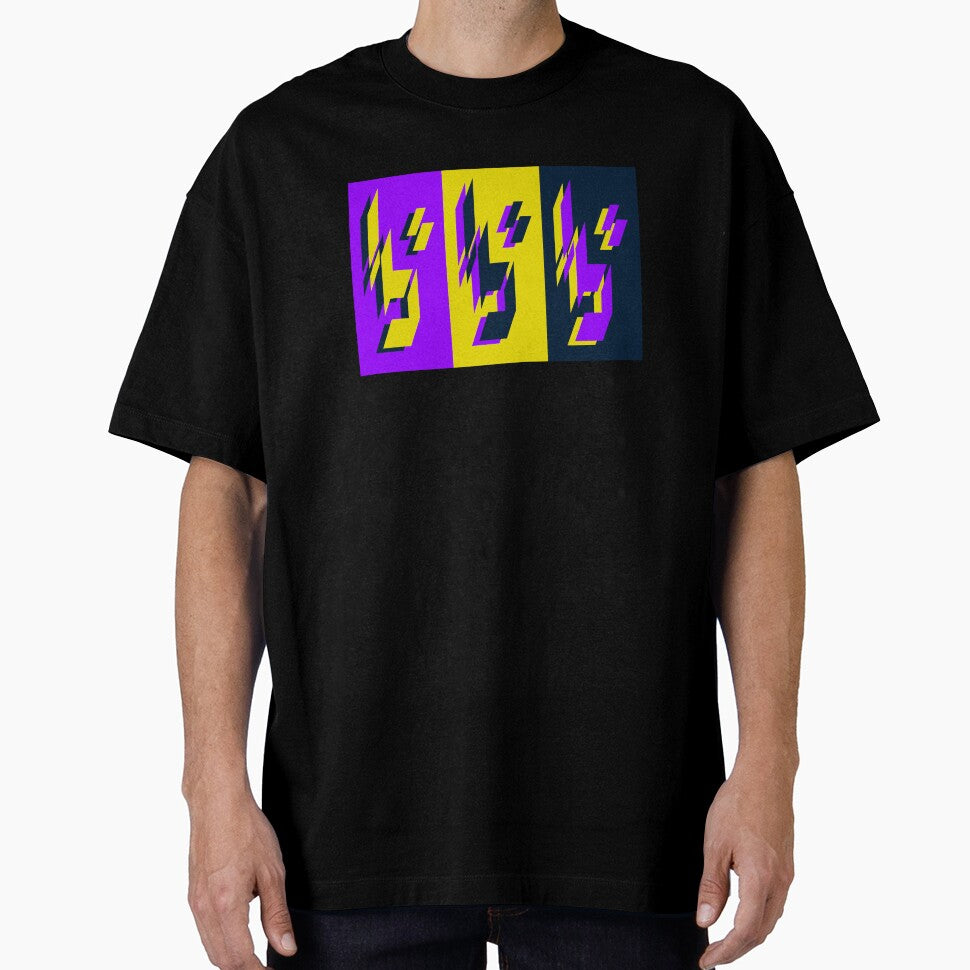 bbb (Purple, Yellow, Black) by LowResDesigns