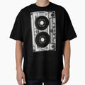 Music Audio Cassette Design T-shirt by storeInsight