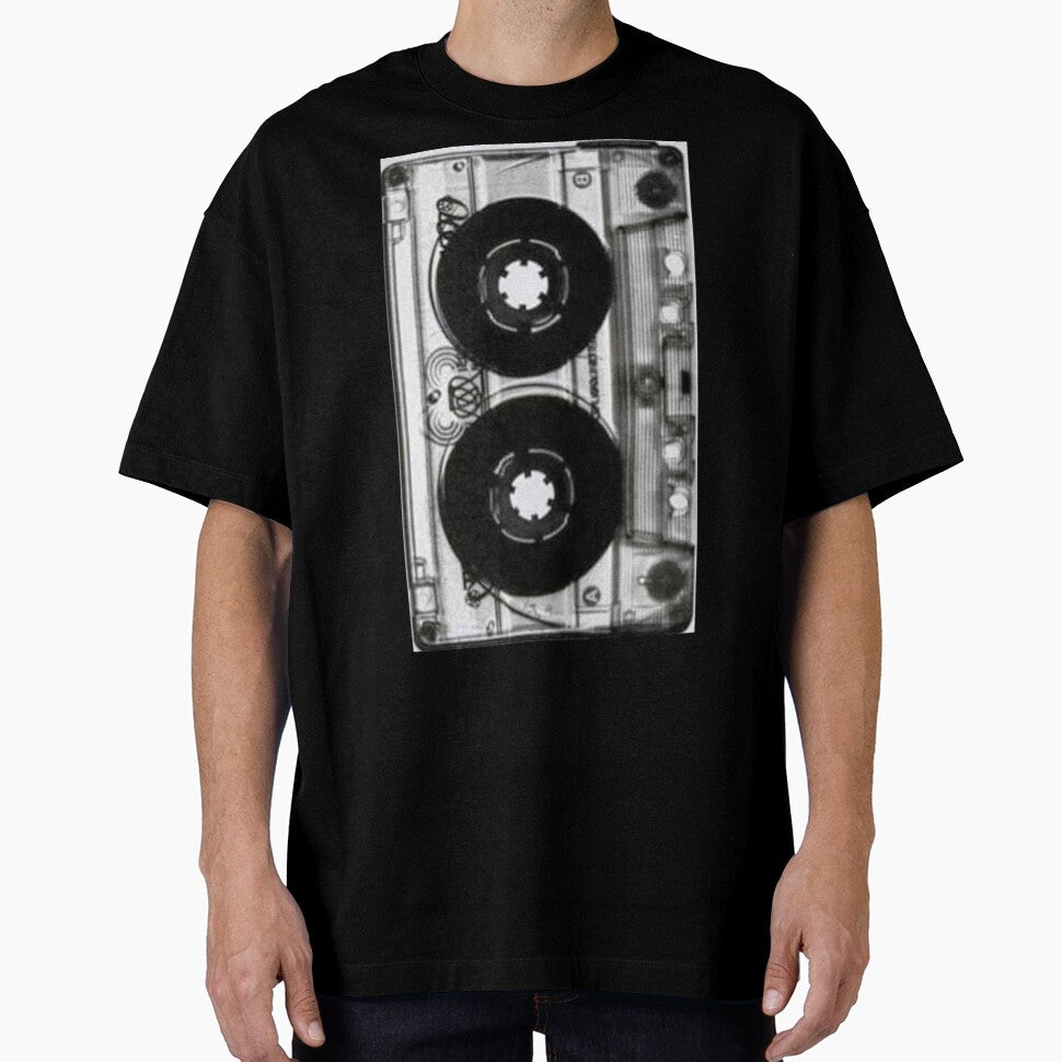 Music Audio Cassette Design T-shirt by storeInsight