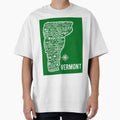 Vermont Map by fiberandgloss