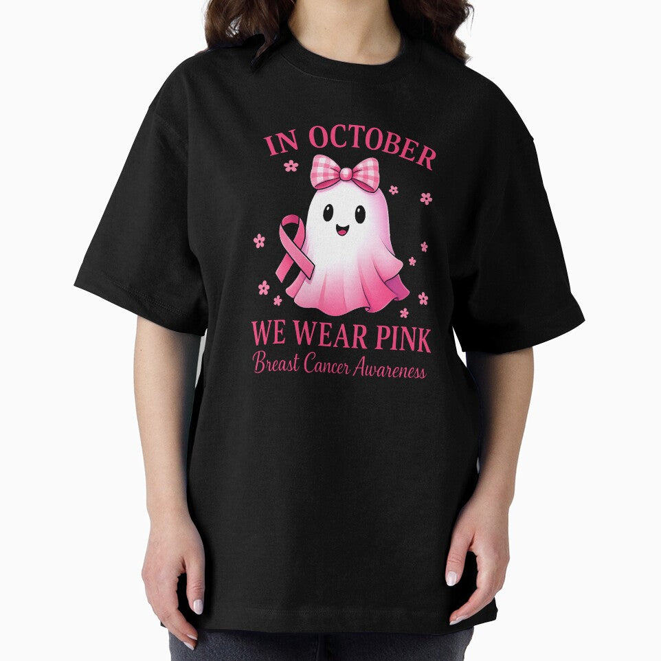 In October We Wear Pink Breast Cancer Awareness by TalalosART