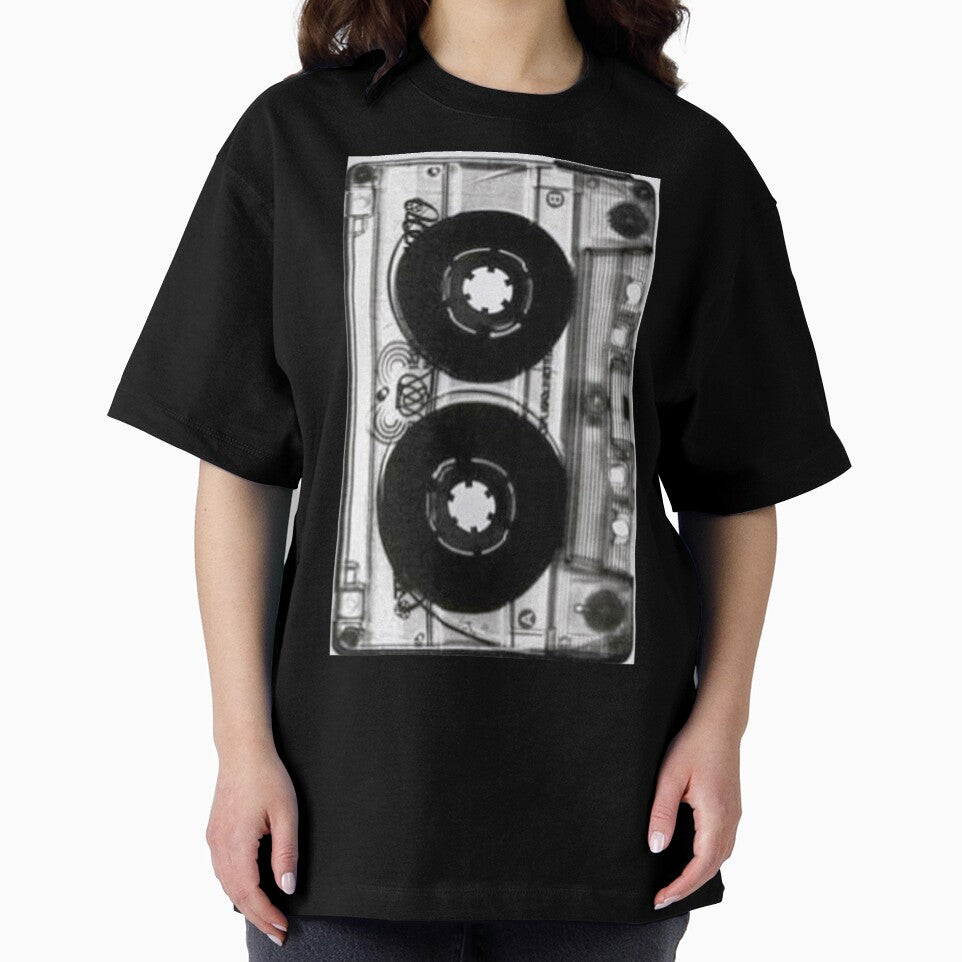 Music Audio Cassette Design T-shirt by storeInsight