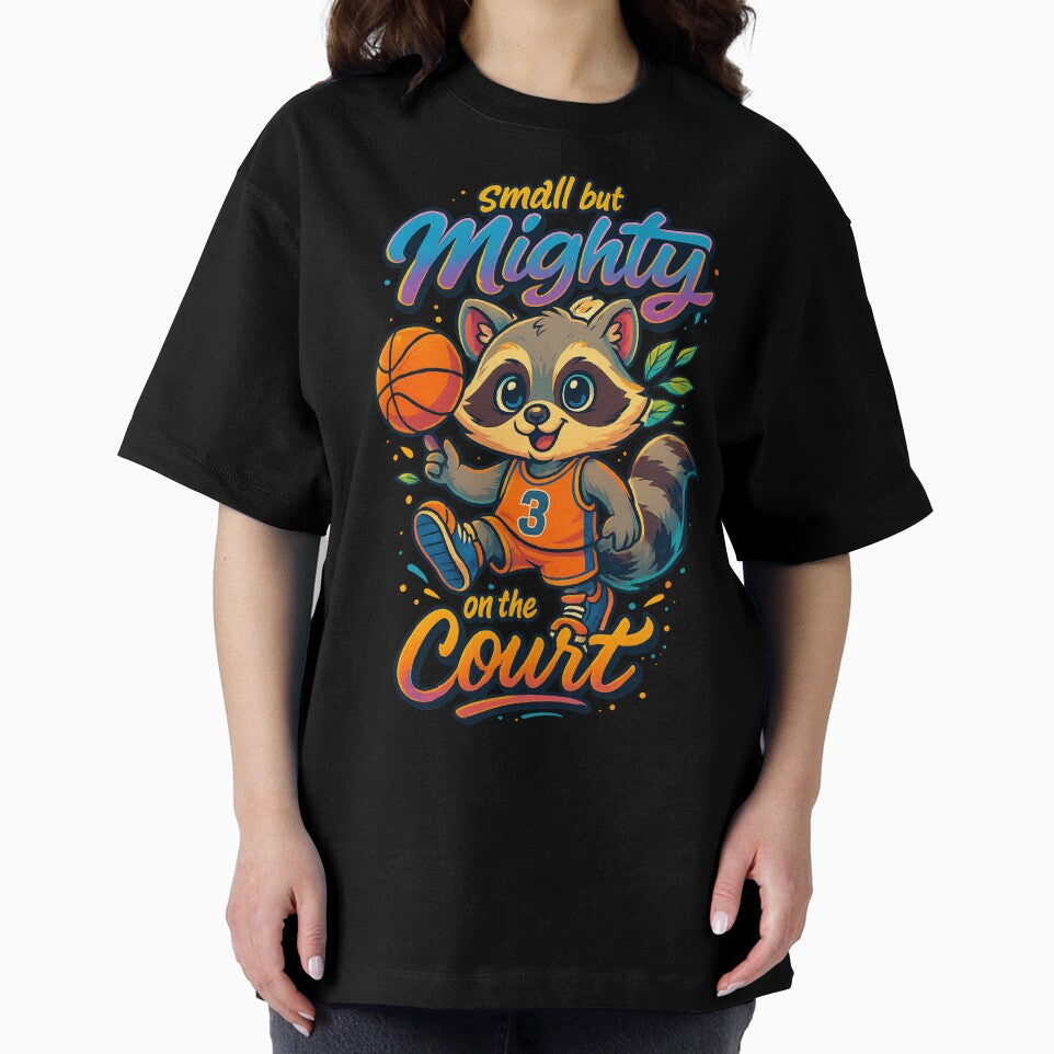 Small but Mighty on the Court | Basketball Crewneck by skkyfaithArtz