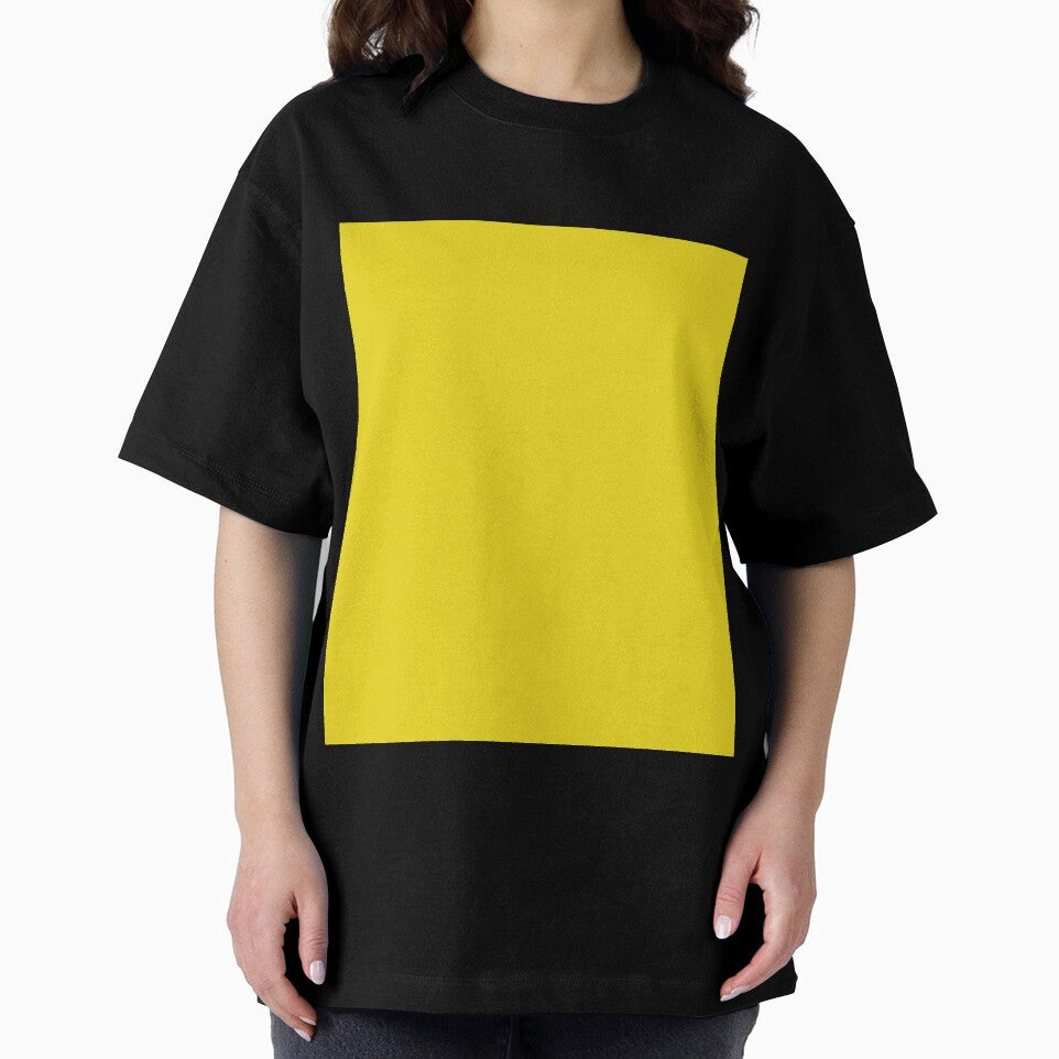 Plain Solid Color Bright Yellow Hot Yellow Vivid Yellow by mimihuang creations