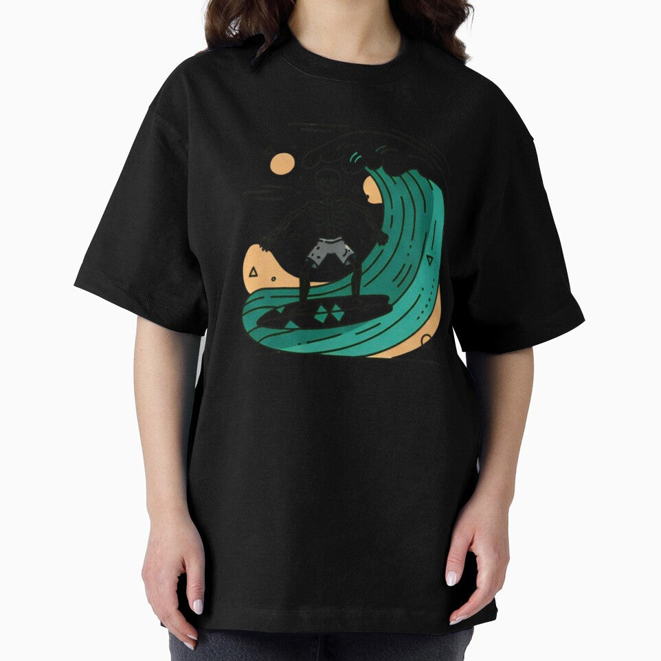 SURFING | Minimalist Skeleton Streetwear Art by DEADLINE.