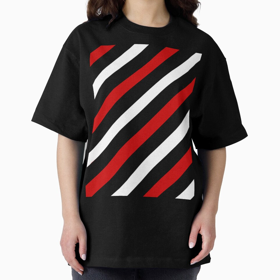 BLACK AND WHITE AND RED STRIPE FOR INTERESTING INTERIOR DECOR AND TREND CLOTHING STYLES by ozcushionstoo