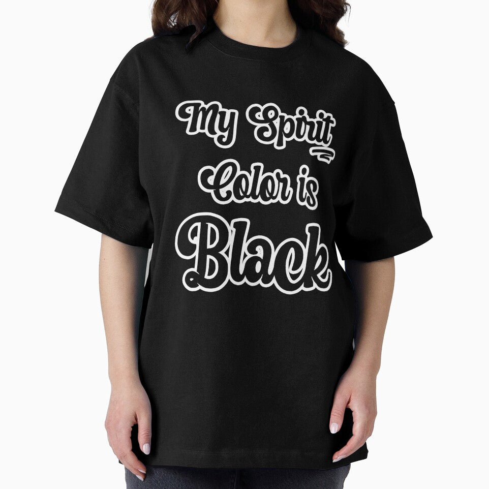 My Spirit Color is Black - Cool plain color spirit colours designed by ozcushions by ozcushions