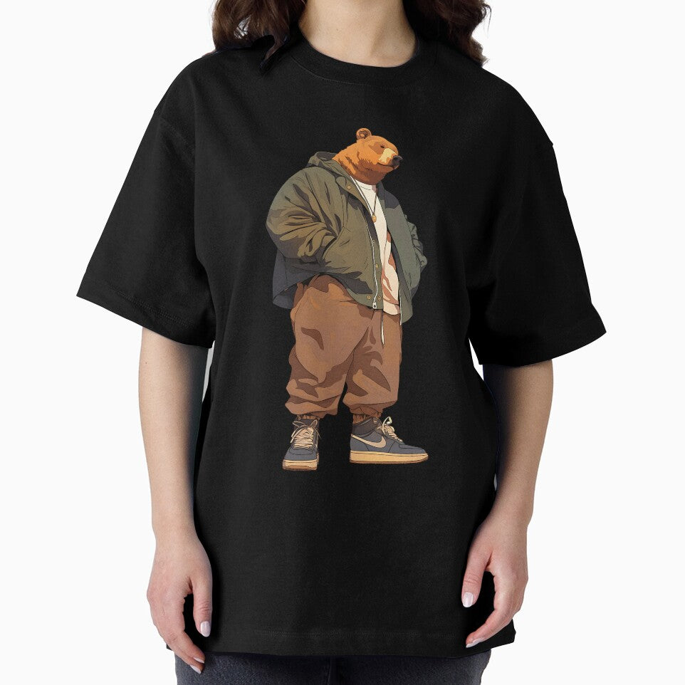 Streetwear Edgy Bear by bapupa