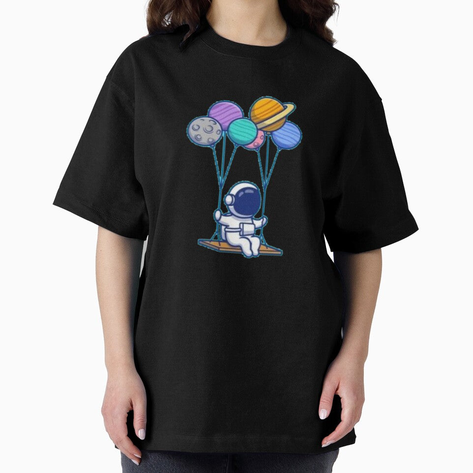 An astronaut swings by the planets.. by ZghoulStore