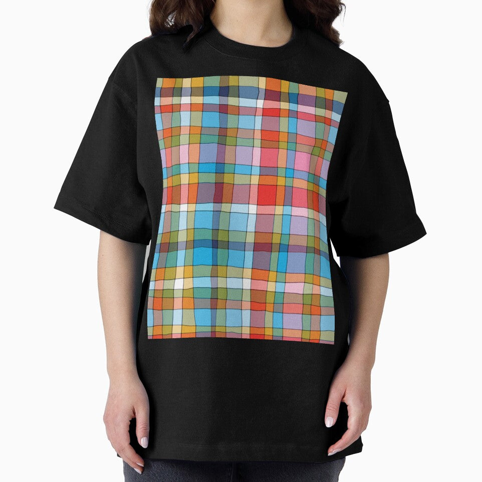 Funky Plaid Colorful Summer Madras Pattern by kierkegaard