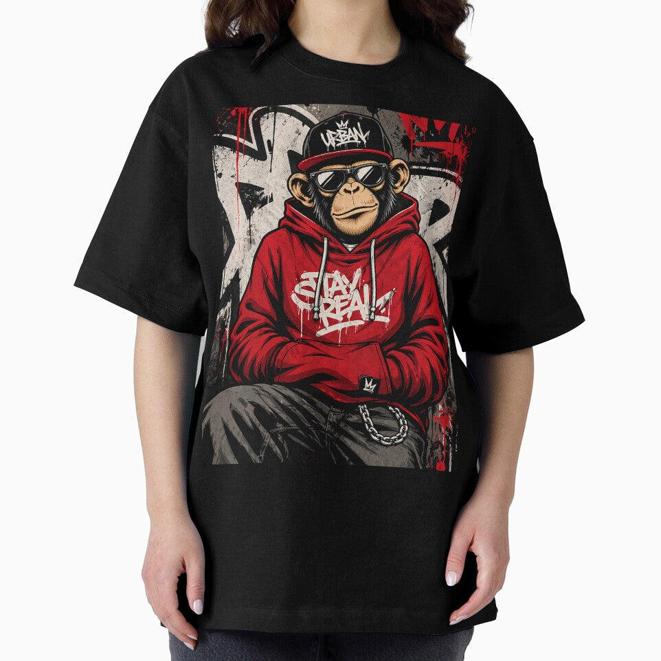 Urban monkey with graffiti style by Imprearte