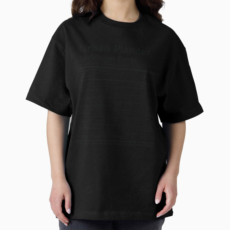 Urban Planner Nutrition Facts by woodesigner