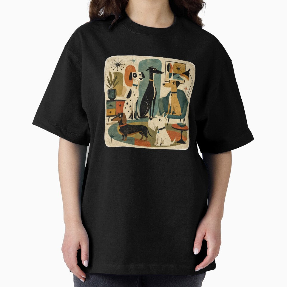 Mid Century Modern Dogs by Moon Hollow Outfitters