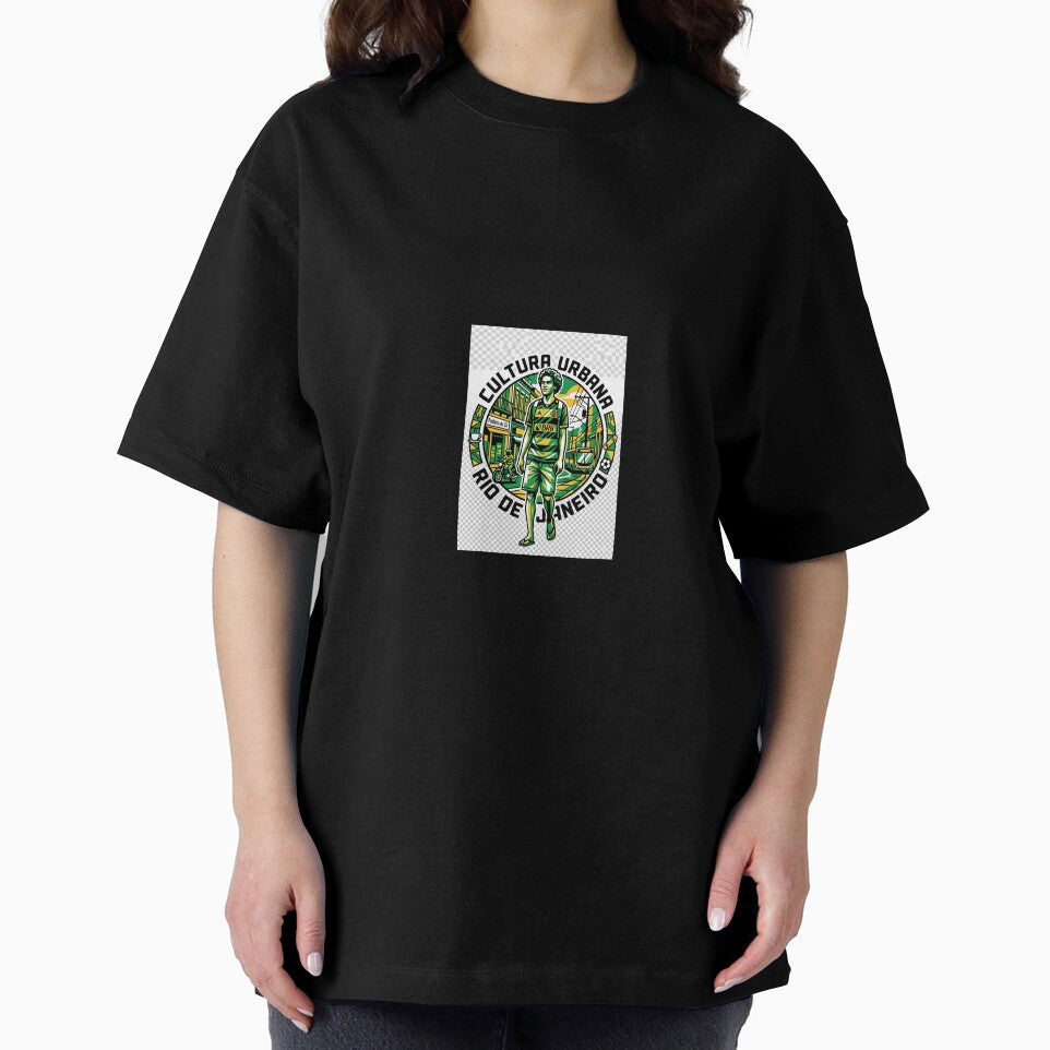 Brazilian Urban Streetwear Vector Design | Bold High Contrast T-Shirt Graphic Print by DarioTactical