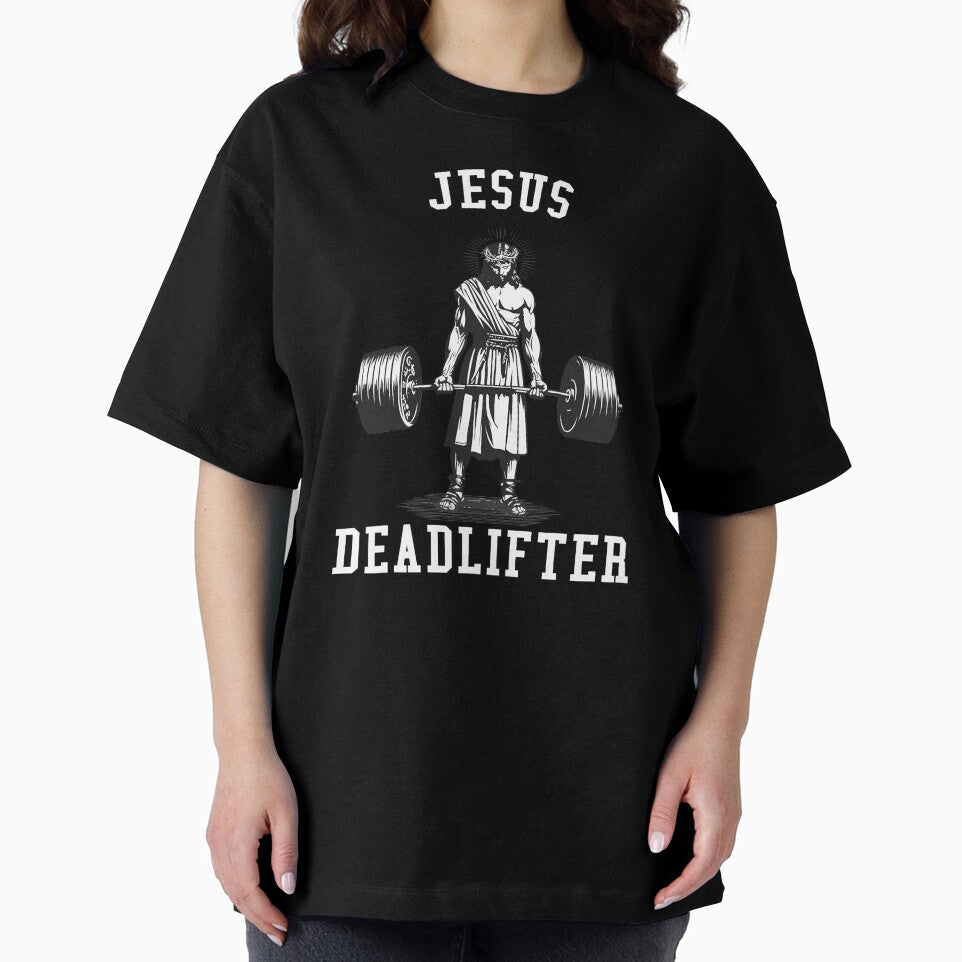 Jesus The Ultimate Deadlifter Jesus Deadlifting by merlinnears