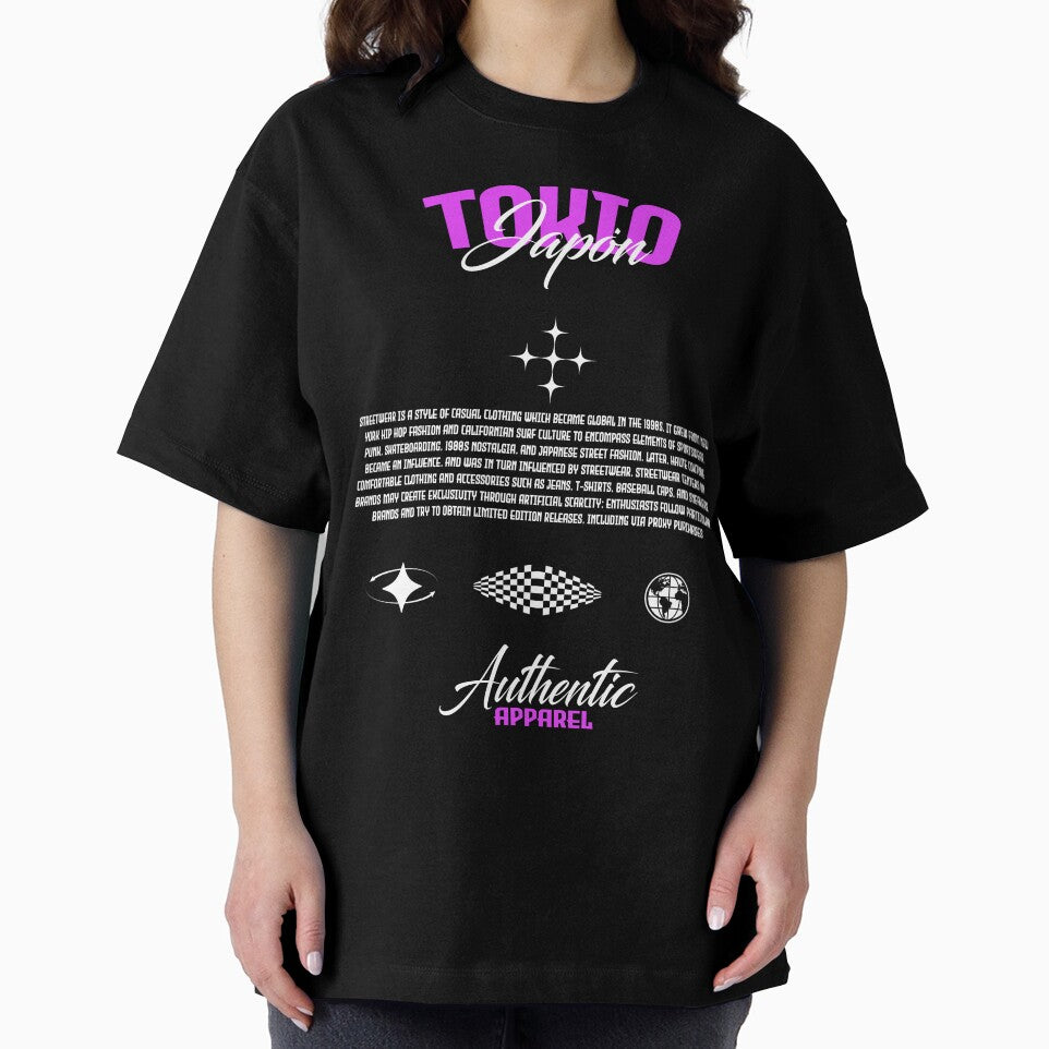 Tokyo Japan Streetwear by NF Designs Studio DTF