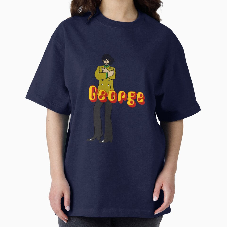 George Harrison Yellow submarine character cartoon cult movie by Kludoman