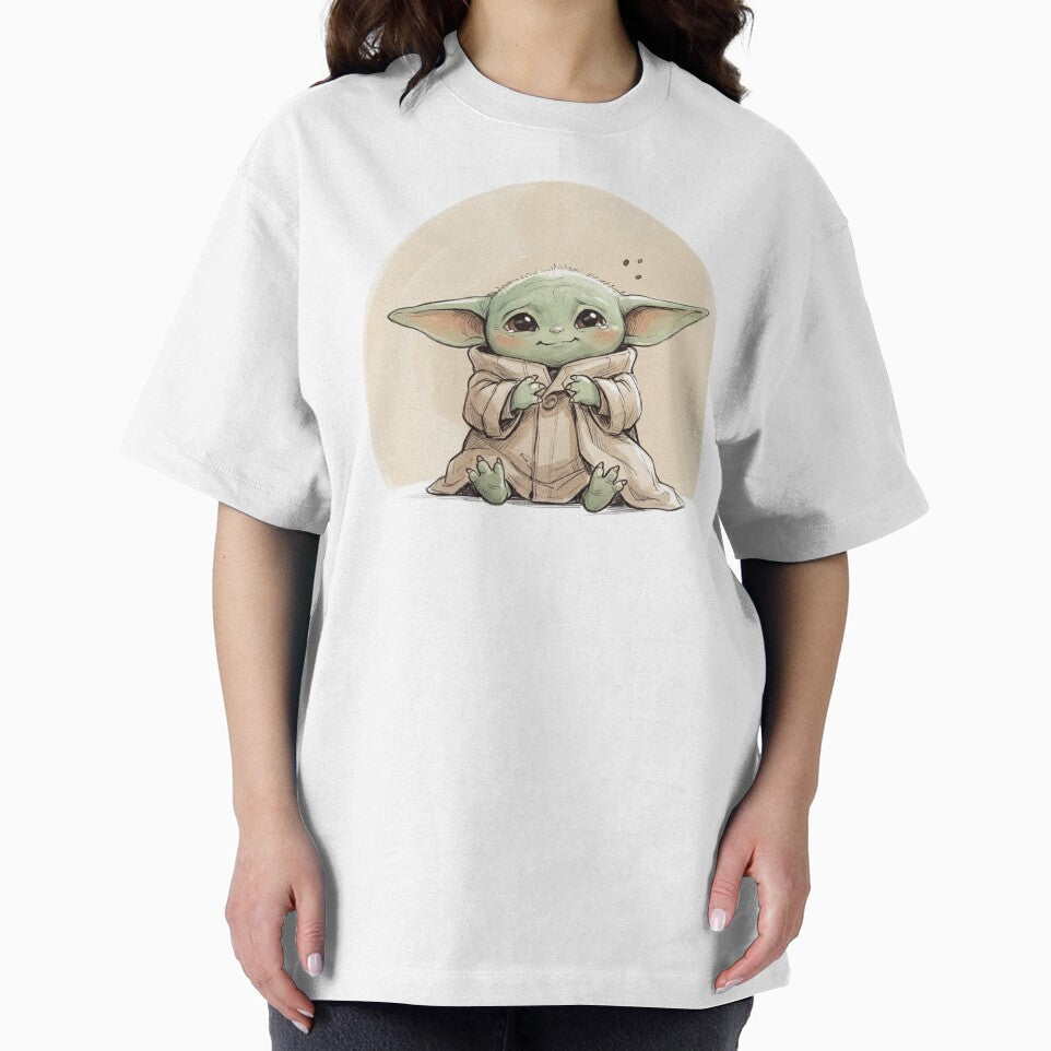 BABY YODA SUPER CUTE FACE by LIS AND MELIVERSO