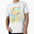 Mid Century Abstract Retro Design by JHadfieldArt