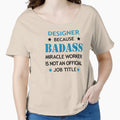 Designer Badass Funny Birthday Christmas Gift by smily-tees